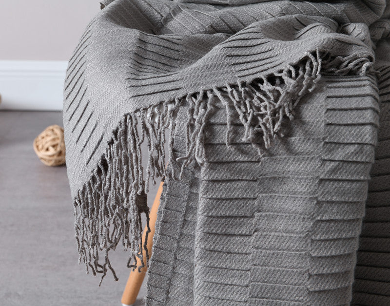 LaPom | Waffle Texture Blanket