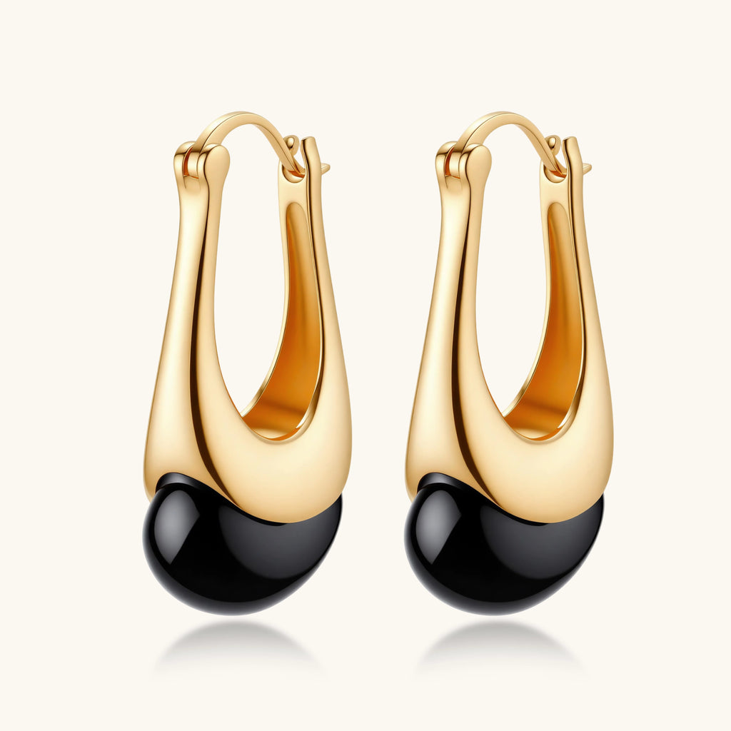 Midnight Drop Earrings