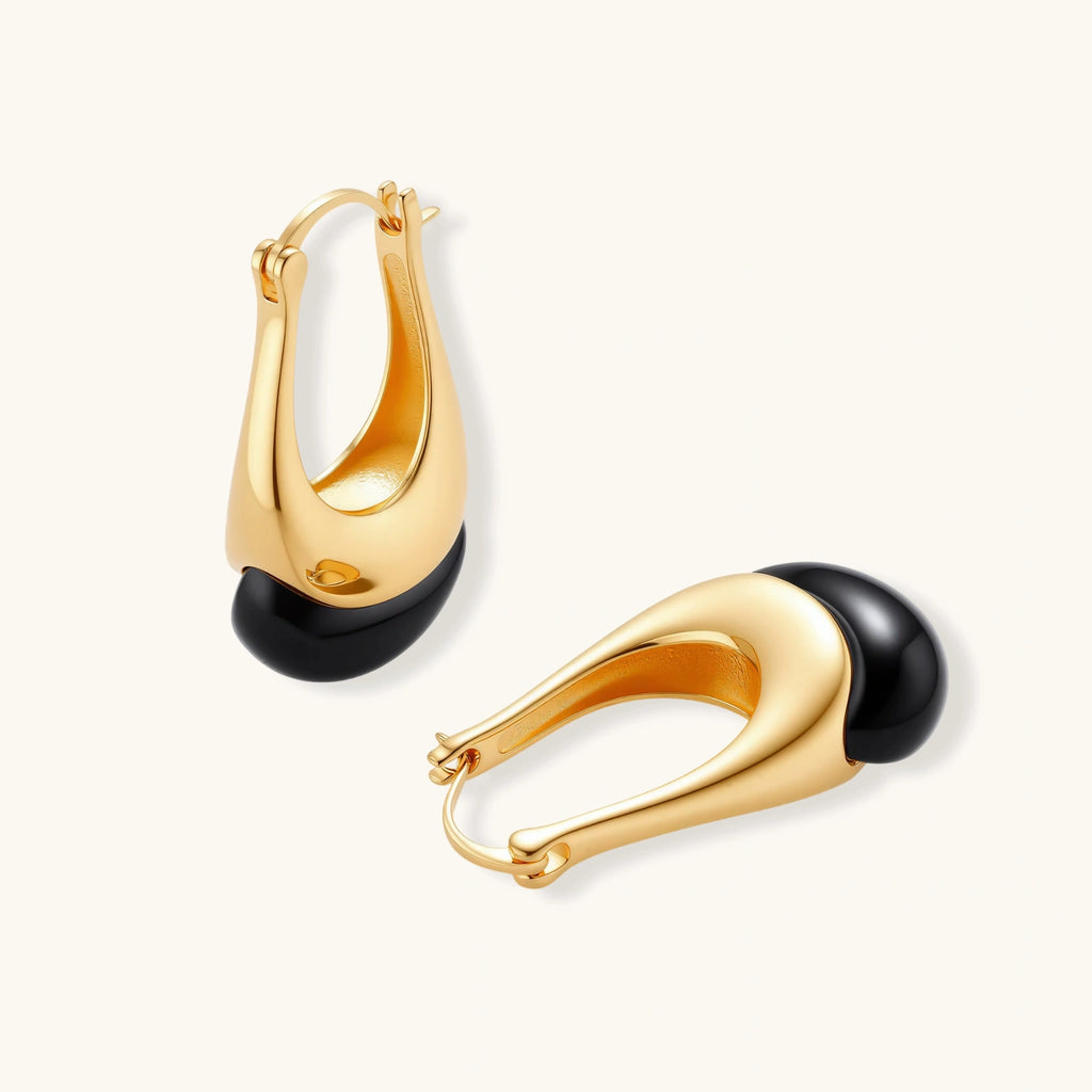 Midnight Drop Earrings