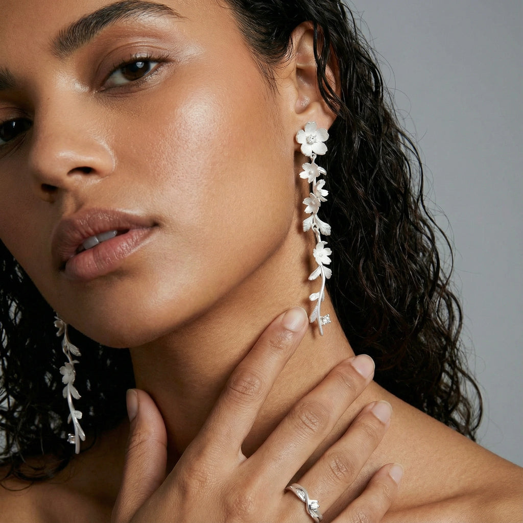 Floraline | Bloom Drop Earrings
