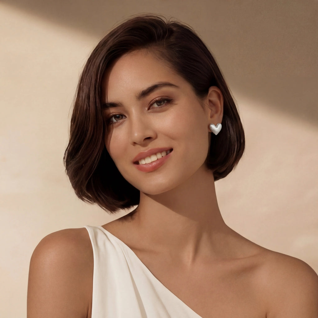 HeartMe | Heart Shaped Studs