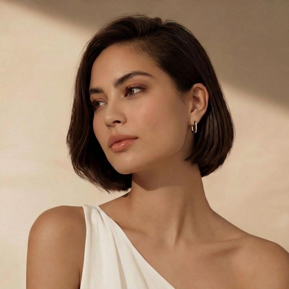 Contrast | Hoop Earrings