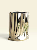 Metalis | Ruffled Ceramic Vase