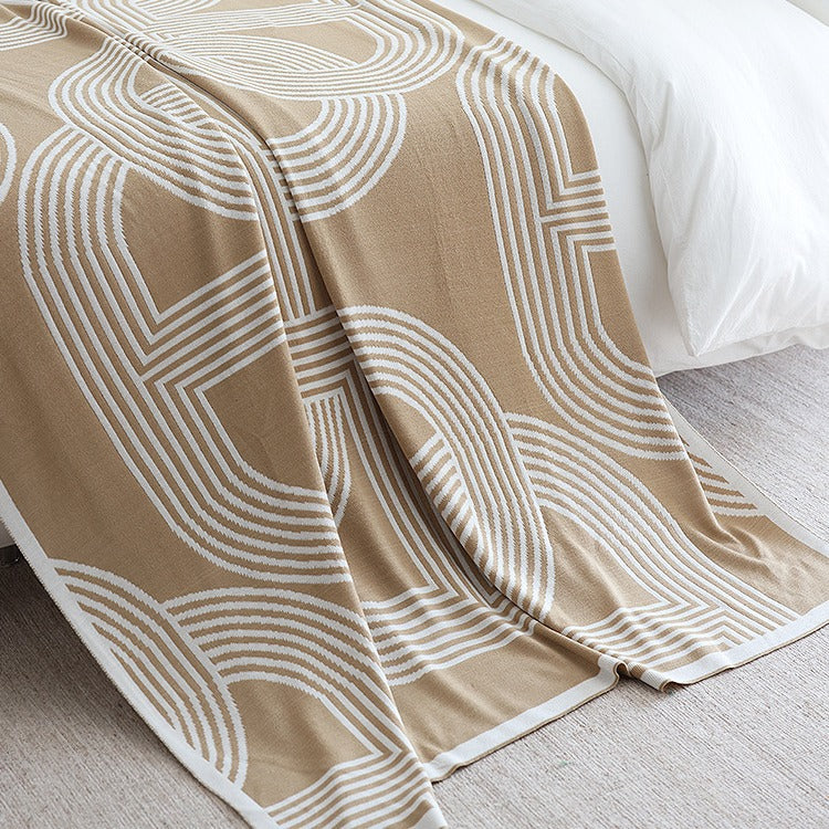 Nordic | Minimalist Knitted Blanket