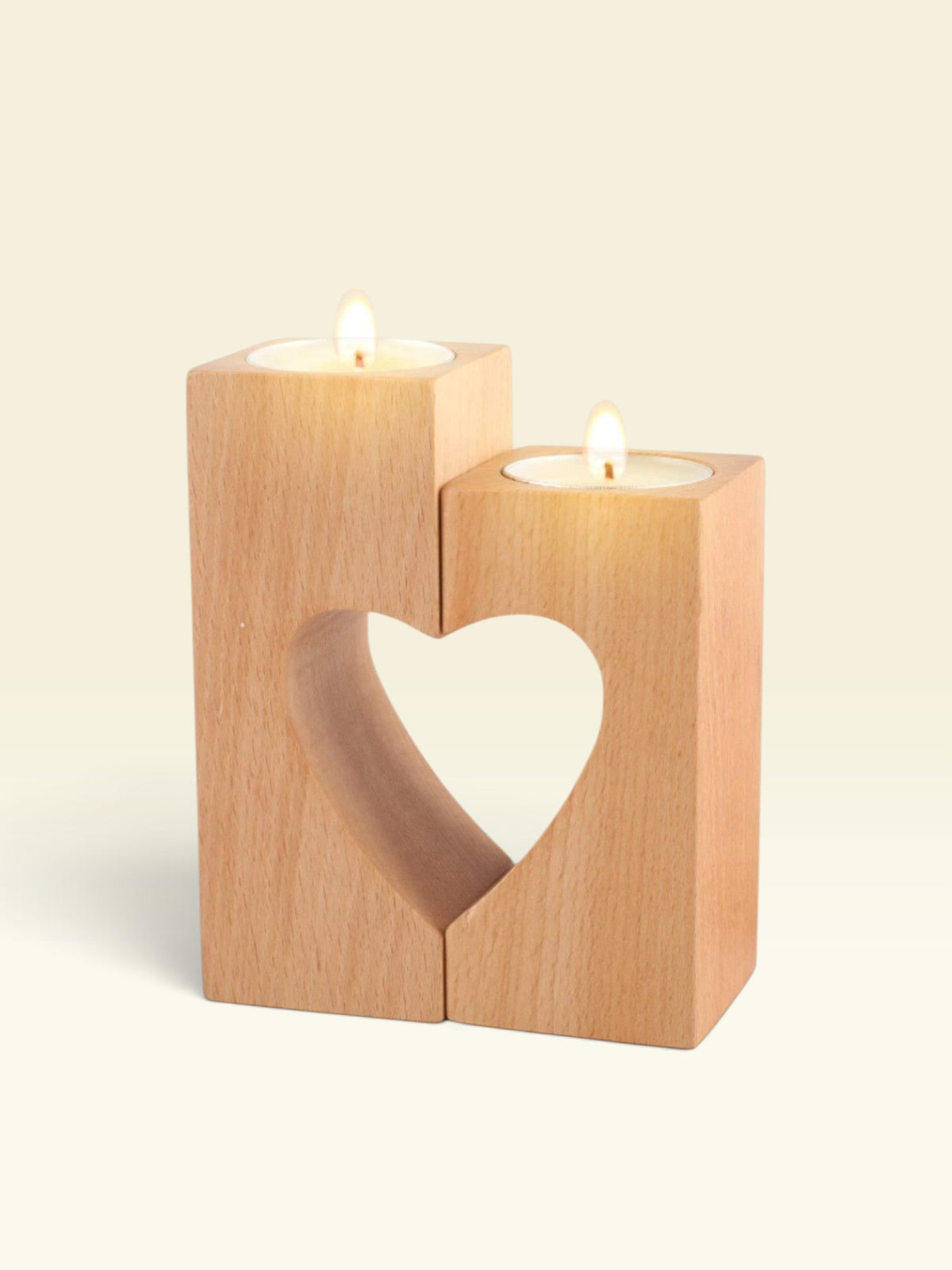 HeartMe | Wooden Candle Holder