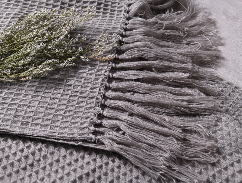 LaPom | Waffle Texture Blanket