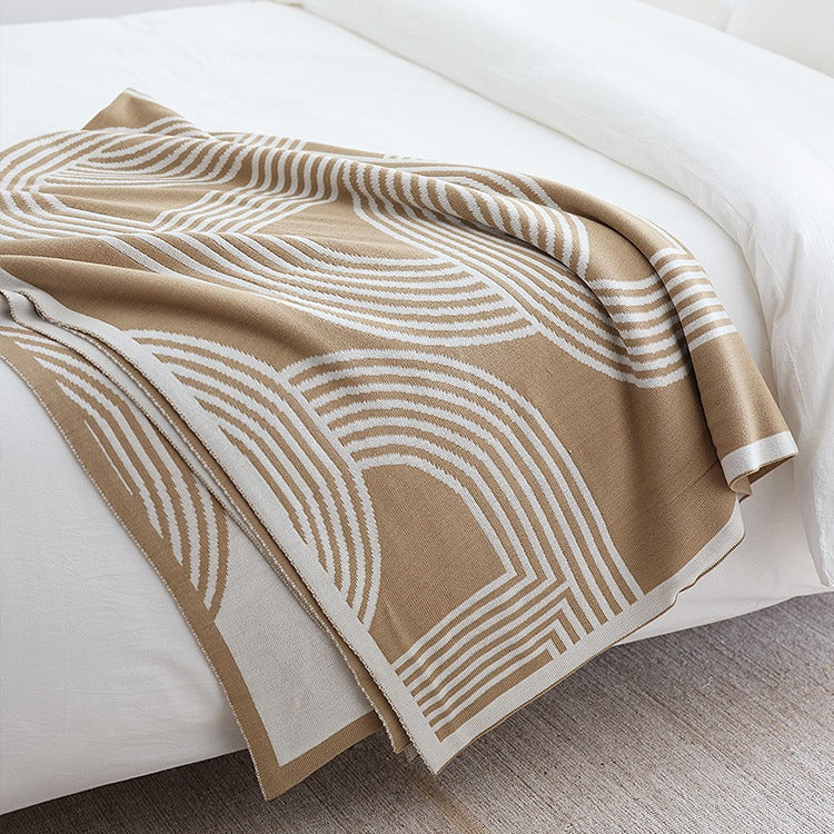Nordic | Minimalist Knitted Blanket