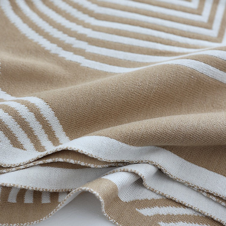 Nordic | Minimalist Knitted Blanket